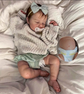 Full Silicone Baby Doll-20 in Reborn Baby Dolls Silicone Full Body, Realistic Babys Doll, Anatomically Correct Girl, Real Life Reborn Dolls with Accessories