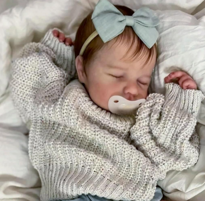 Full Silicone Baby Doll-20 in Reborn Baby Dolls Silicone Full Body, Realistic Babys Doll, Anatomically Correct Girl, Real Life Reborn Dolls with Accessories